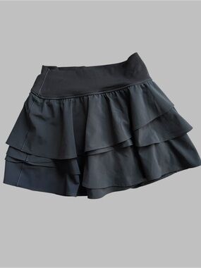 aerie Offline Black Active Top